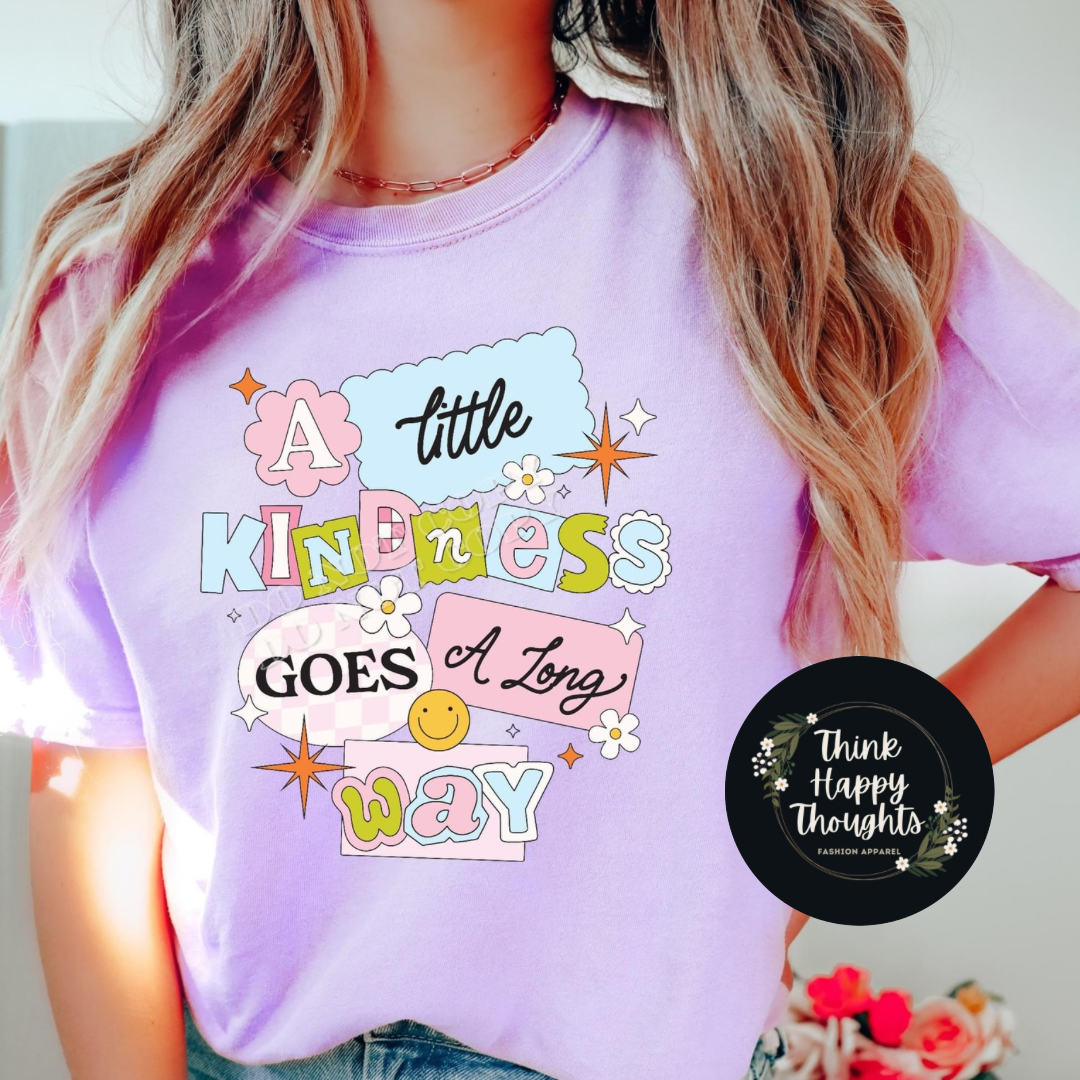 A Little Kindness Goes A Long Way (multi-color print)