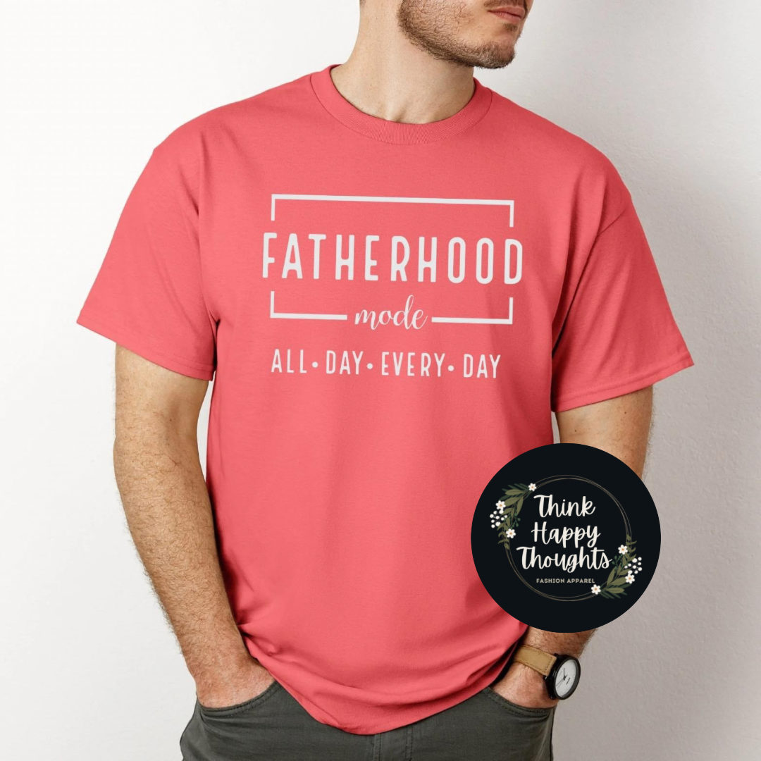 Fatherhood (white print)