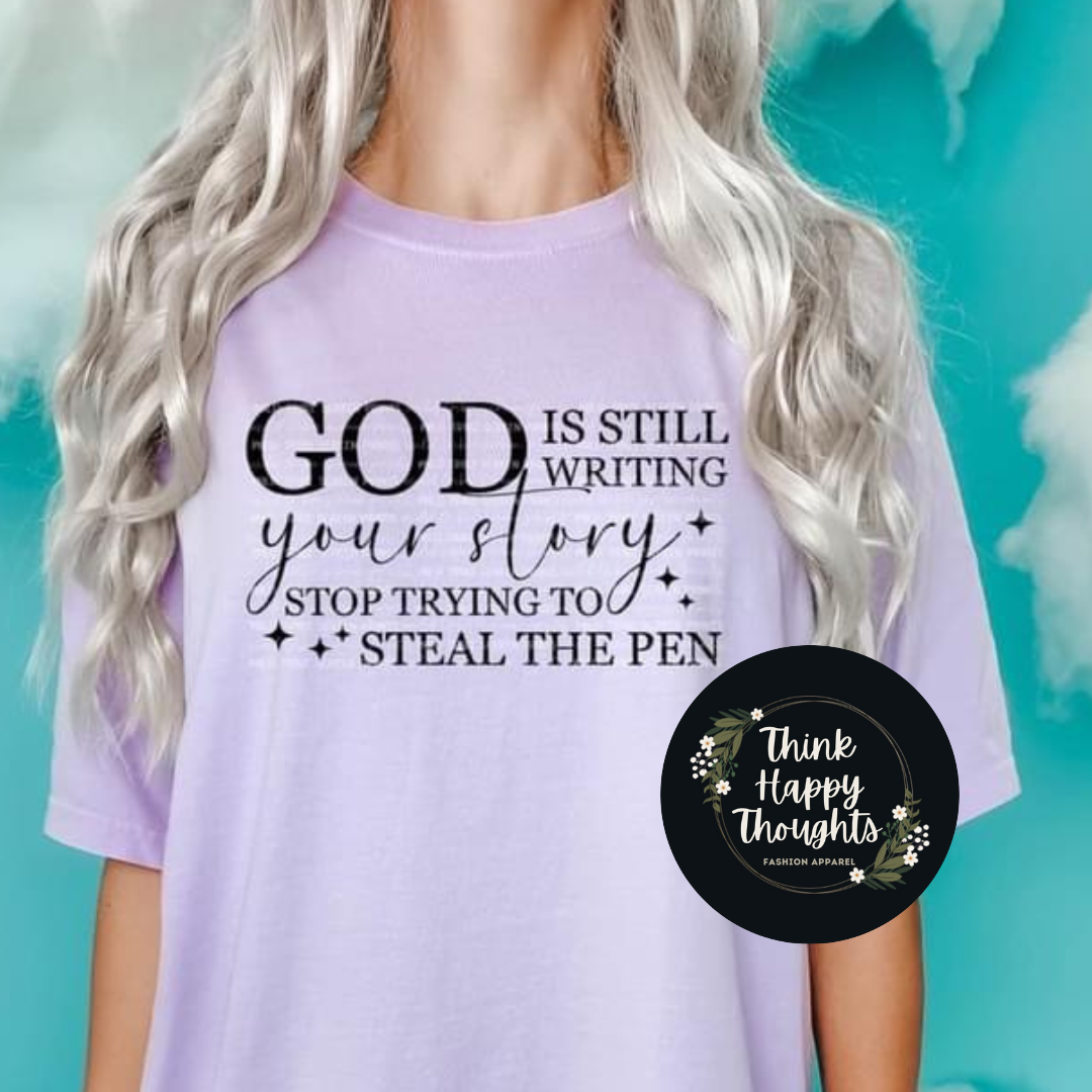 GOD is Still Writing Your Story (dark print)