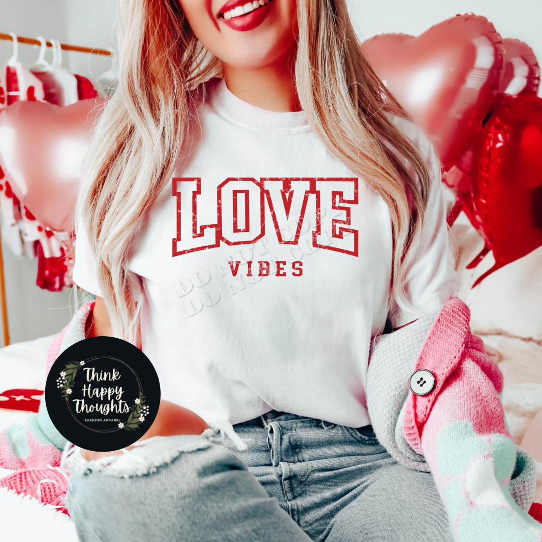 LOVE Vibes (red print)