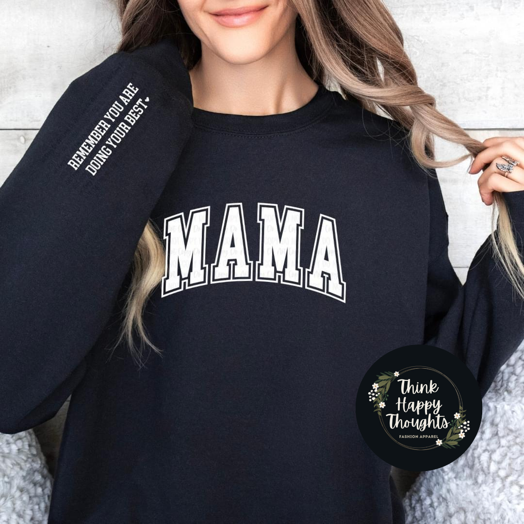 MAMA - remember you are doing your best (dark print)