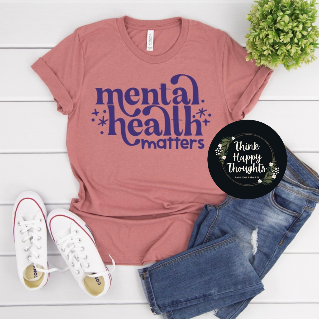 Mental Health Matters (purple print)